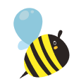 Ilustracja pszczółki - Akademia Przyrody